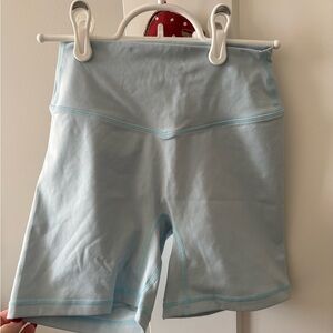 Sky Blue Women's Bike Shorts